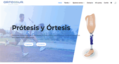 Desktop Screenshot of ortossur.com